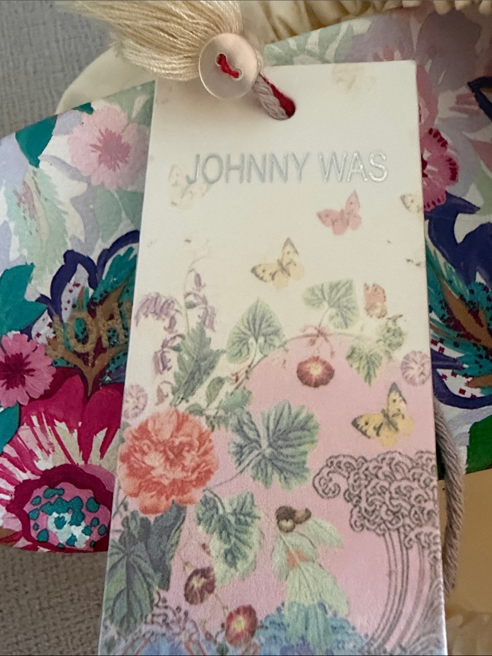 NWT Johnny Was Platform Pool Slides - Melia White size 9 - Picture 2 of 4